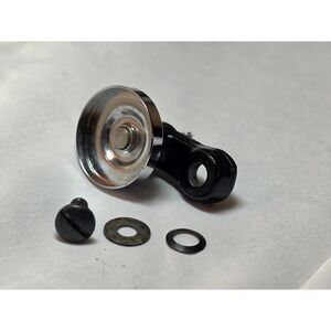 Singer Sewing Machine Bobbin Winder Assembly 45929 Chrome Black Vintage Part